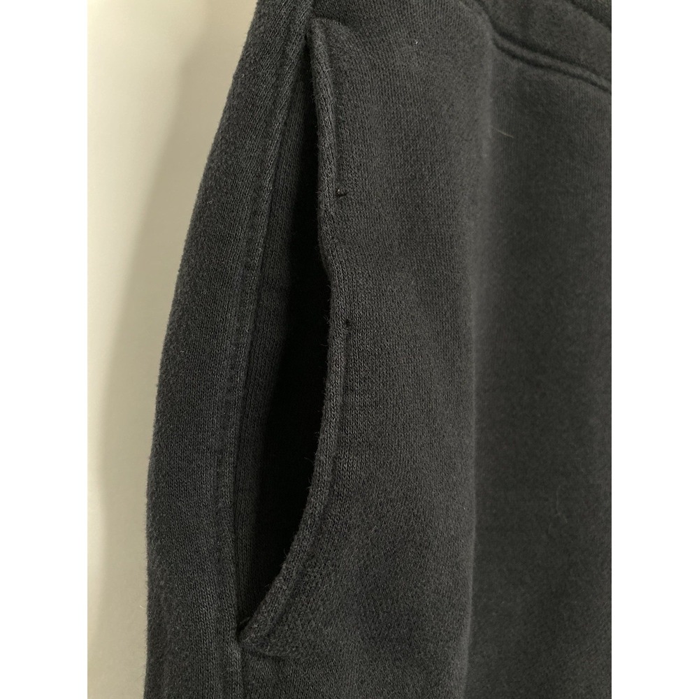 Hollister Sweat Shorts Womens L Black Drawstring Waist Y2K Lounge Athleisure Gym - Picture 5 of 9